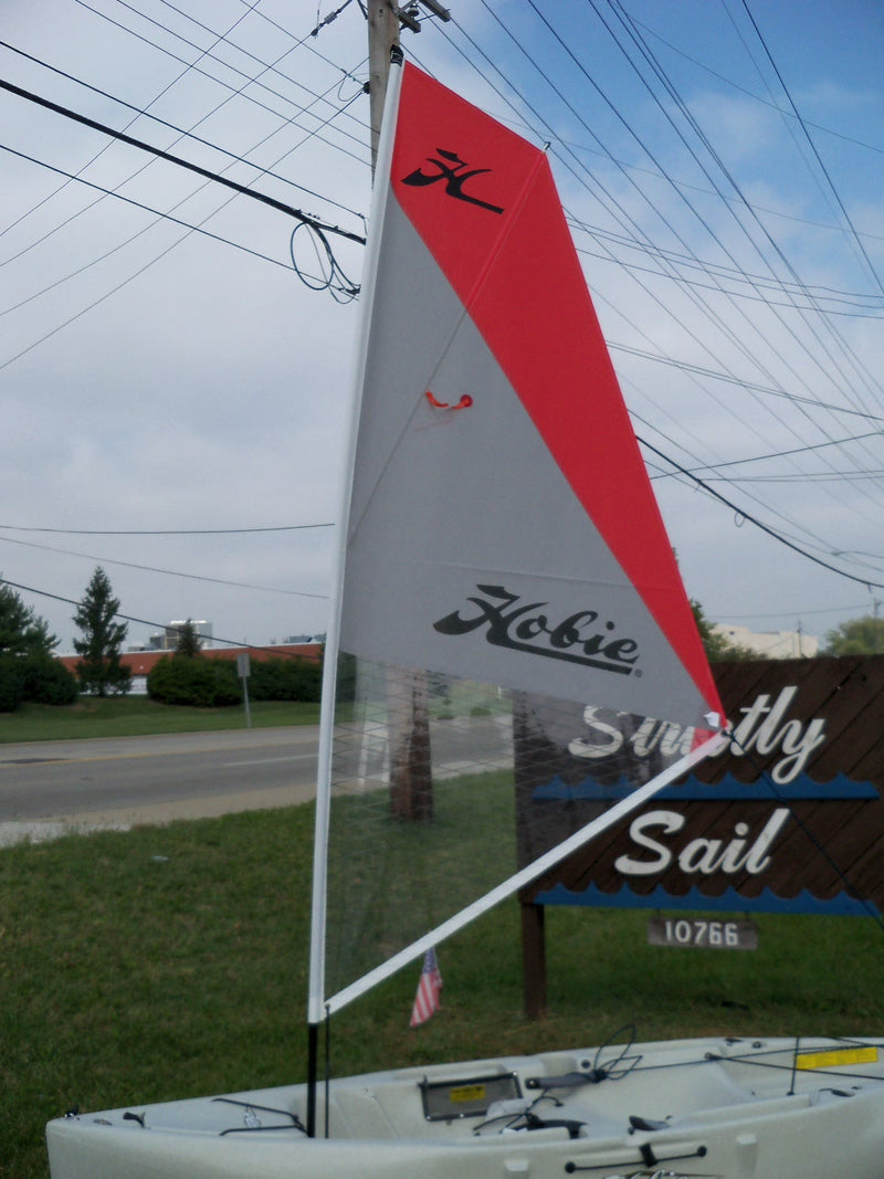 Hobie Kayak Sail Kit, Red/Silver
