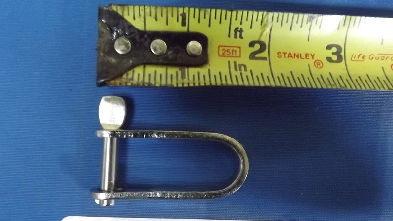 Shackle with Safety Key Pin 3/16", Item