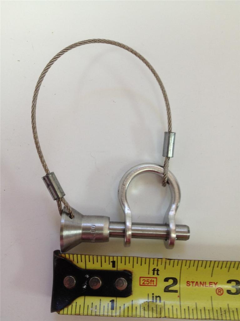 Hobie Quick Release Shackle & Pin with Lanyard