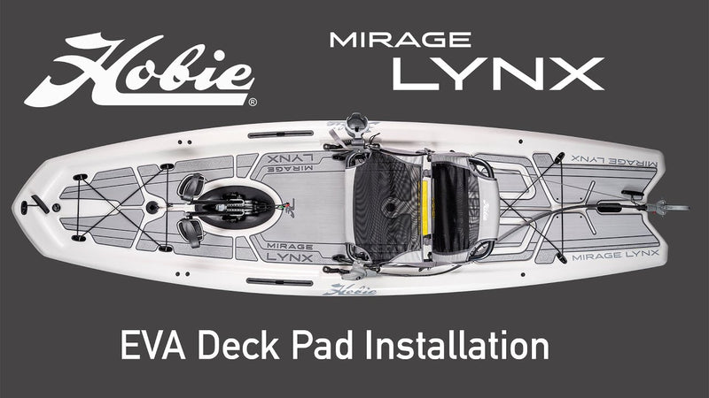 Hobie Lynx deck pad expansion kit grey/charcoal